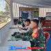 Serka Didik Susanto Koramil 2203/Warungkiara Laksanakan Siaga di Pos Pam Idul Fitri Kecamatan Warungkiara