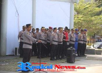 Polres Sukabumi Gelar Apel Kesiapan Pengamanan Wisata Ops Ketupat Lodaya 2026