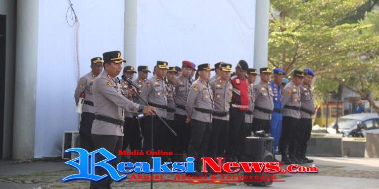 Polres Sukabumi Gelar Apel Kesiapan Pengamanan Wisata Ops Ketupat Lodaya 2026