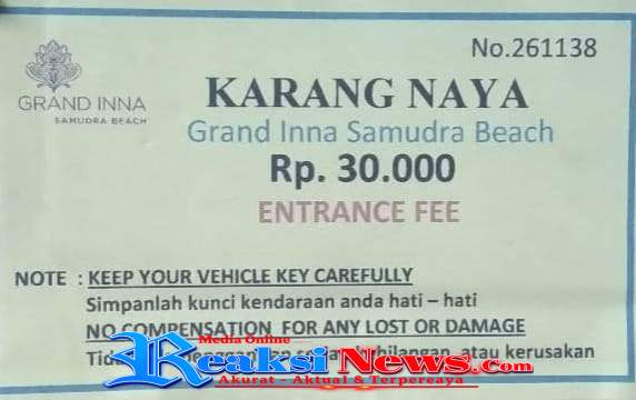 Mencuat Ke Publik, Tarif Parkir Rp 30.000, di Kawasan Wisata Karang Naya, Pengunjung Kecewa
