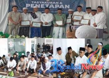 Teddy Setiadi Hadir Kegiatan Tasyakuran dan Penetapan Pengurus Pengelola Gedung Islamic Center Cicurug (GICC