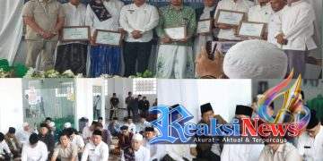 Teddy Setiadi Hadir Kegiatan Tasyakuran dan Penetapan Pengurus Pengelola Gedung Islamic Center Cicurug (GICC