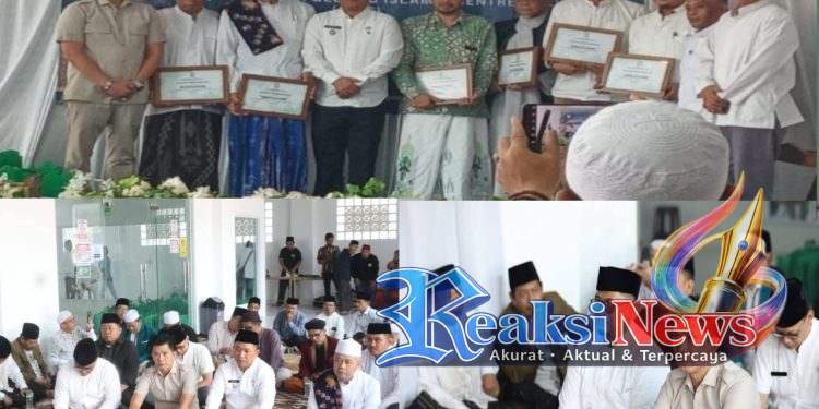 Teddy Setiadi Hadir Kegiatan Tasyakuran dan Penetapan Pengurus Pengelola Gedung Islamic Center Cicurug (GICC