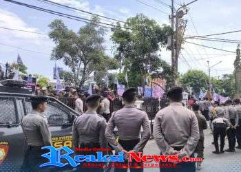 Aksi Damai di Pendopo Indramayu Sempat Memanas, Polisi Sigap Kendalikan Situasi Hingga Kondusif