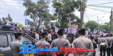 Aksi Damai di Pendopo Indramayu Sempat Memanas, Polisi Sigap Kendalikan Situasi Hingga Kondusif