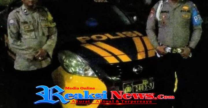 Patroli malam minggu, Polsek Baros Antisipasi Gangguan Kamtibmas