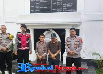 Minggu Kasih, Polsek Baros hadir laksanakan pengamanan giat rutin Gereja Sidang Kristus