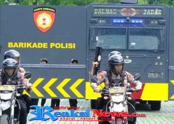 Tingkatkan Kesiapsiagaan, Ditsamapta Polda Jabar Gelar Latihan Dalmas Antisipasi Gangguan Kamtibmas