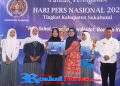 Puncak Peringatan HPN: Wabup Minta Pers Terus Mengawal Proses Pembangunan di Sukabumi