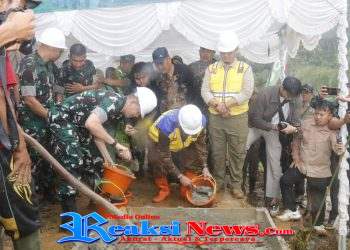 Jembatan Garuda di Resmikan Bupati Dampingi Danrem 061/Surya Kencana, Infrastruktur Adalah Program Prioritas