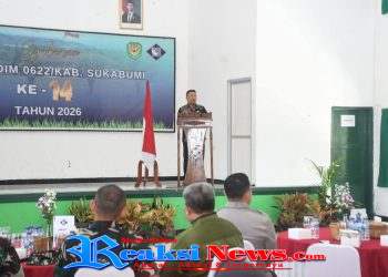 Hut ke 14 Kodim 06022 Kab Sukabumi, Wabup Sinergitas dan Kekompakan Tetap Terjaga dengan Baik