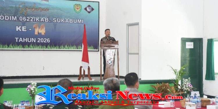 Hut ke 14 Kodim 06022 Kab Sukabumi, Wabup Sinergitas dan Kekompakan Tetap Terjaga dengan Baik