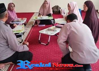 Gelar Binrohtal Kapolsek Baros Hadir Bersama Ibu Pengajian Di Mushola Al Mabror Lewat Jum’at Curhat