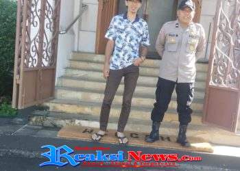 Kebaktian Gereja Sidang Kristus Berjalan Aman. Polsek Baros Gelar Minggu Kasih