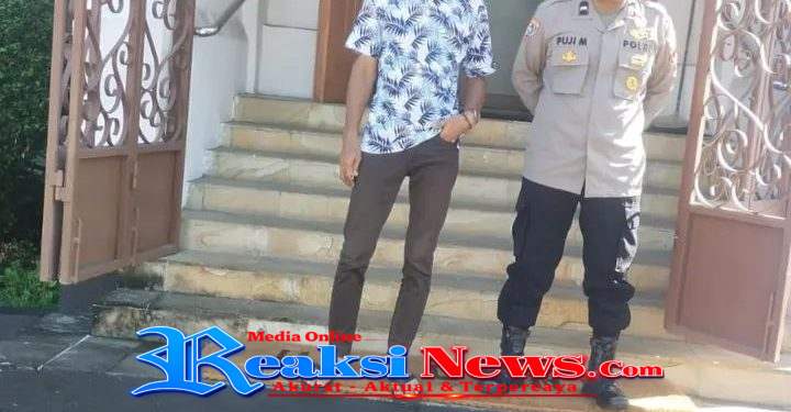 Kebaktian Gereja Sidang Kristus Berjalan Aman. Polsek Baros Gelar Minggu Kasih