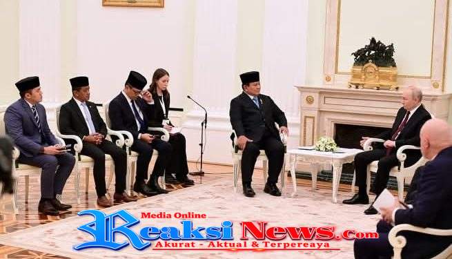 Hangat dan Penuh Keakraban di Kremlin, Presiden Prabowo dan Presiden Putin Pererat Kemitraan Strategis Indonesia–Rusia