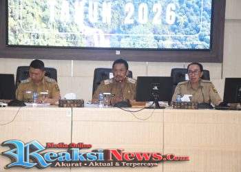 RAPAT DINAS, BUPATI TEGASKAN ASN HARUS TETAP DISIPLIN DITENGAH KEBIJAKAN EFISIENSI ANGGARAN