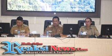 RAPAT DINAS, BUPATI TEGASKAN ASN HARUS TETAP DISIPLIN DITENGAH KEBIJAKAN EFISIENSI ANGGARAN