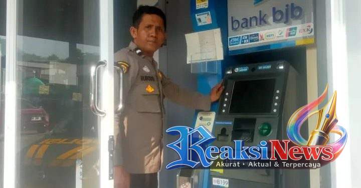 Pastikan Keamanan Saat Transaksi Perbankan Polsek Baros Intensifkan Patroli Obyek Vital 