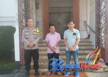 Optimalkan Minggu Kasih Polsek Baros Berikan Rasa Aman Jema’at Gereja Sidang Kristus