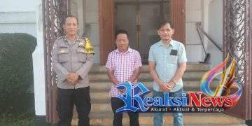 Optimalkan Minggu Kasih Polsek Baros Berikan Rasa Aman Jema’at Gereja Sidang Kristus