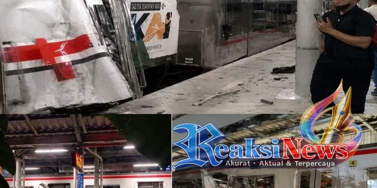Insiden Kecelakaan KRL dan KA Argo Bromo Anggrek di Stasiun Bekasi Timur