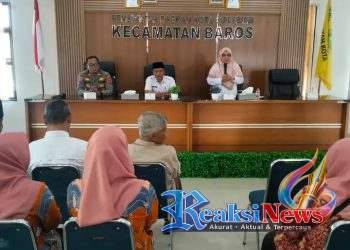 Kapolsek Baros Efektikan Ngariung Bareng Lokakarya Mini Tribulanan Kecamatan Baros