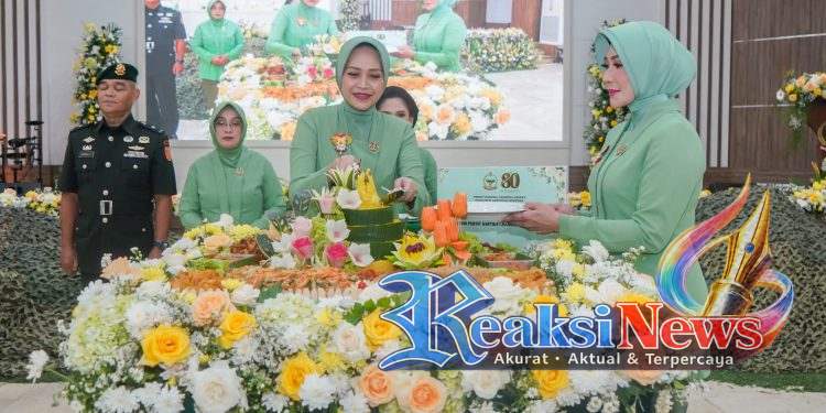 Persit Kartika Chandra Kirana Peringatan HUT ke-80 di Markas Kostrad