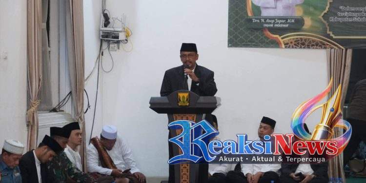 Lailatul Ijtima, Bupati Ajak Perkuat Sinergitas Dalam Membangun Kabupaten Sukabumi