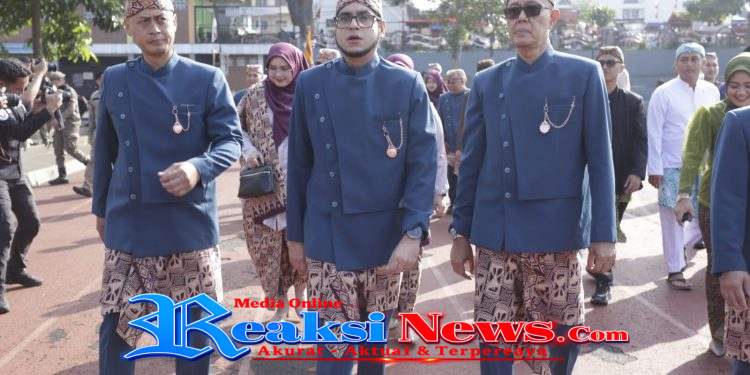 Semangat Kolaborasi Menggema! Dandim 0607/Kota Sukabumi, Hadiri Upacara Hari Jadi ke-112 Kota Sukabumi