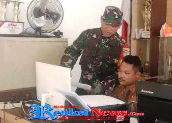 Babinsa Bantargadung Serka Didik Susanto Koramil 2203/Warungkiara Laksanakan Puldata Teritorial, Perkuat Basis Data Wilayah