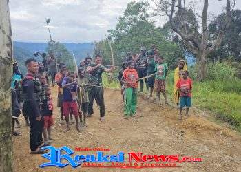 Melestarikan Budaya Berburu, Satgas Yonif 113/JS Gelar Perlombaan Memanah di Kendetapa