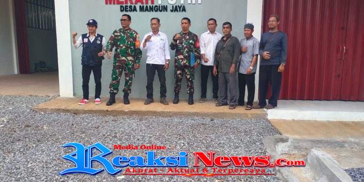 Pembangunan Koperasi Desa Merah Putih di Mangunjaya Rampung 100 Persen, Danramil 2203/Warungkiara Turun Langsung Dampingi Pengecekan