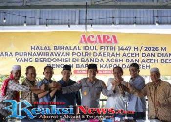 Kapolda Aceh Hadiri Kegiatan Halal Bihalal Momentum Hari Raya Idulfitri 1447 H / 2026 M bersama Ratusan Purnawirawan Polri dan Warakawuri wilayah Banda Aceh