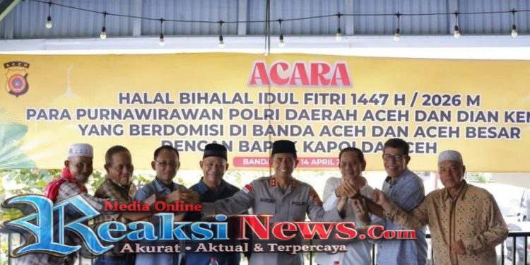Kapolda Aceh Hadiri Kegiatan Halal Bihalal Momentum Hari Raya Idulfitri 1447 H / 2026 M bersama Ratusan Purnawirawan Polri dan Warakawuri wilayah Banda Aceh