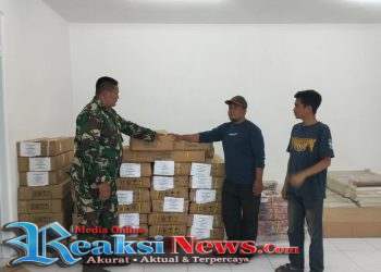 Babinsa Tarisi Serka Dodi Koramil 2203/Warungkiara Monitoring Penerimaan Alkap Pengadaan KDM dari PT Agrinas