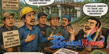 Upah Tak Kunjung Cair, Buruh Jembatan Sepungut Minta Keadilan