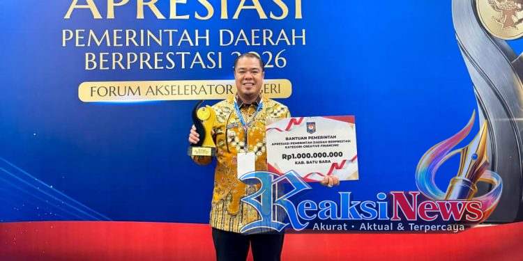 Pemkab Batu Bara Raih Juara III Creative Financing pada Ajang Apresiasi Pemerintah Daerah Berprestasi 2026