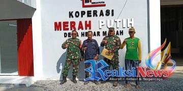 Danramil 2203/Warungkiara Kapten Inf Agus Rahman Pastikan Pembangunan Gedung KDMP Desa Hegarmanah Rampung 100 Persen