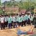 Kopda Kusdiarto Koramil 2203/Warungkiara Latih PBB Siswa MTs Matlaul Ulum Girijaya, Tanamkan Disiplin Sejak Dini
