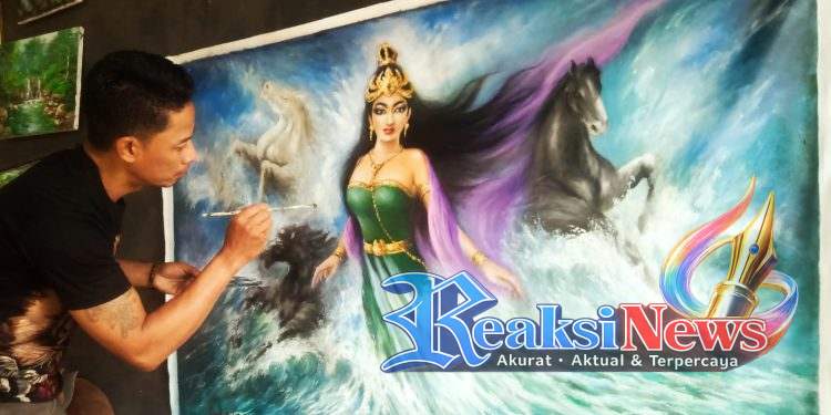 Karya yang Paling Menyita Perhatian : “Semit Sasmita” Sang Pelukis Sosok Nyi Roro Kidul