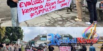 Masa Aksi SIMPUL Soroti Mangkraknya Pembangunan RSB Bebeza dan Transparansi Dana Umat di BAZNAS Kabupaten Sukabumi