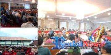 Sebanyak 250 Peserta RT/RW Audensi di Ruang Sidang DPRD Kota Sukabumi, Bahas Beberapa Tuntutan Terkait Program (P2RW)
