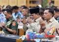 Panglima TNI Dampingi Presiden Berikan Taklimat kepada 1.500 Komandan Satuan TNI di Unhan Bogor