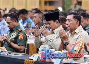 Panglima TNI Dampingi Presiden Berikan Taklimat kepada 1.500 Komandan Satuan TNI di Unhan Bogor