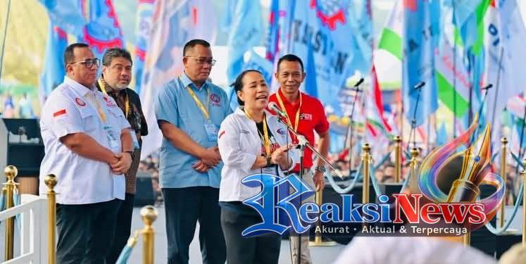 Hadiri Peringatan Hari Buruh, Presiden Prabowo Tegaskan Keberpihakan Negara pada Pekerja