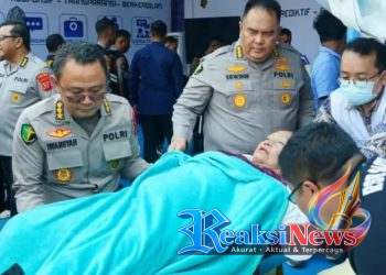 May Day Diwarnai Pelayanan Kesehatan di Tengah Massa Aksi Polda Jabar Hadir Memberikan Rasa Peduli