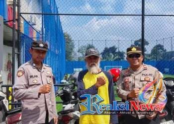 Jamin Keamanan Masyarakat, Polsek Baros Sambangi Area Parkir Mini Soccer Jalan Garuda