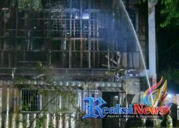 Polda Jabar Lakukan Sterilisasi Area Pasca Insiden Kebakaran