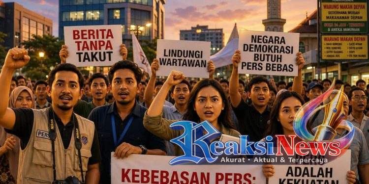 IRONI 3 MEI: PANGGUNG MERAYAKAN PERS BEBAS, DI LAPANGAN WARTAWAN MASIH BAYAR HARGA, “Hari Kebebasan Pers Sedunia 2026. Dari Intimidasi Fisik, Serangan Digital, Hingga Tekanan Modal. Independensi Jurnalisme Indonesia Belum Merdeka